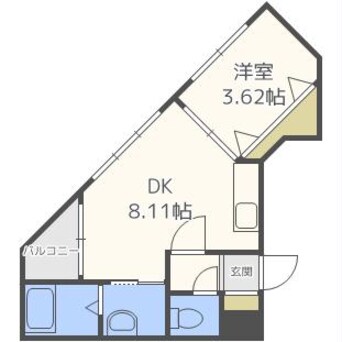 間取図 ブランノワール煌