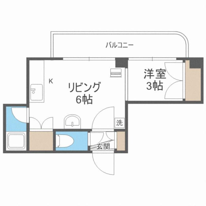 間取図 フジコーポ