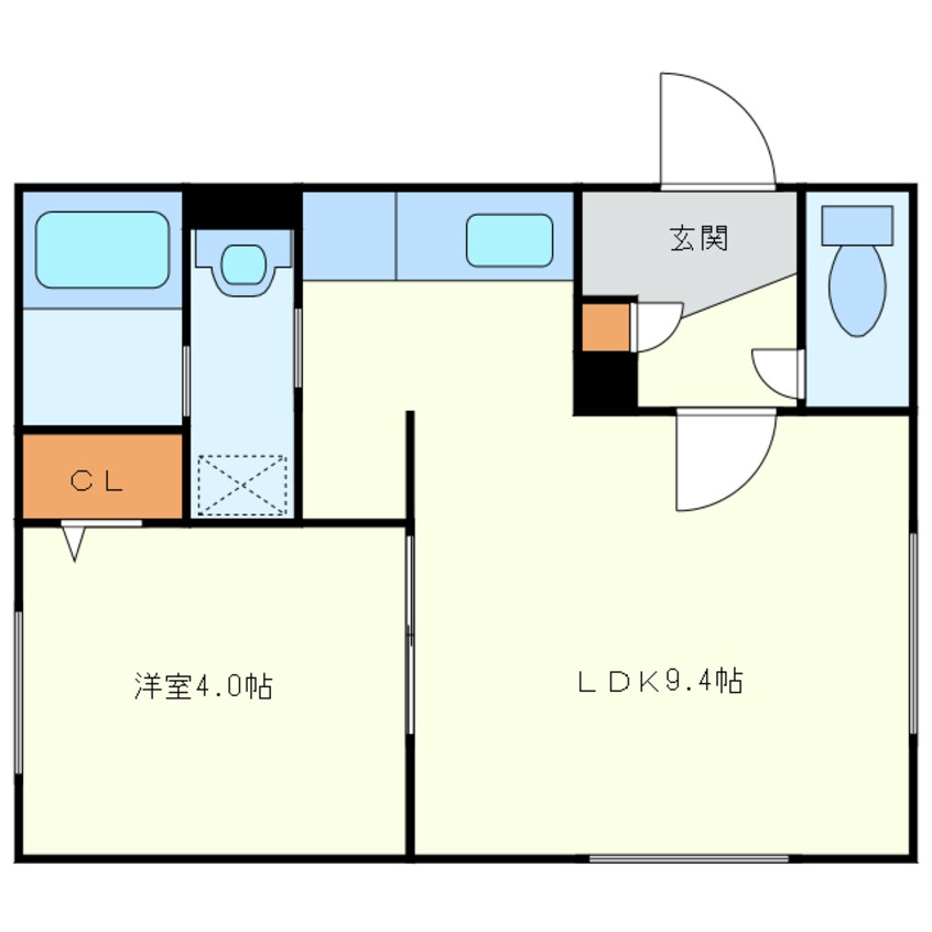 間取図 GREXTATE34　グレステート34