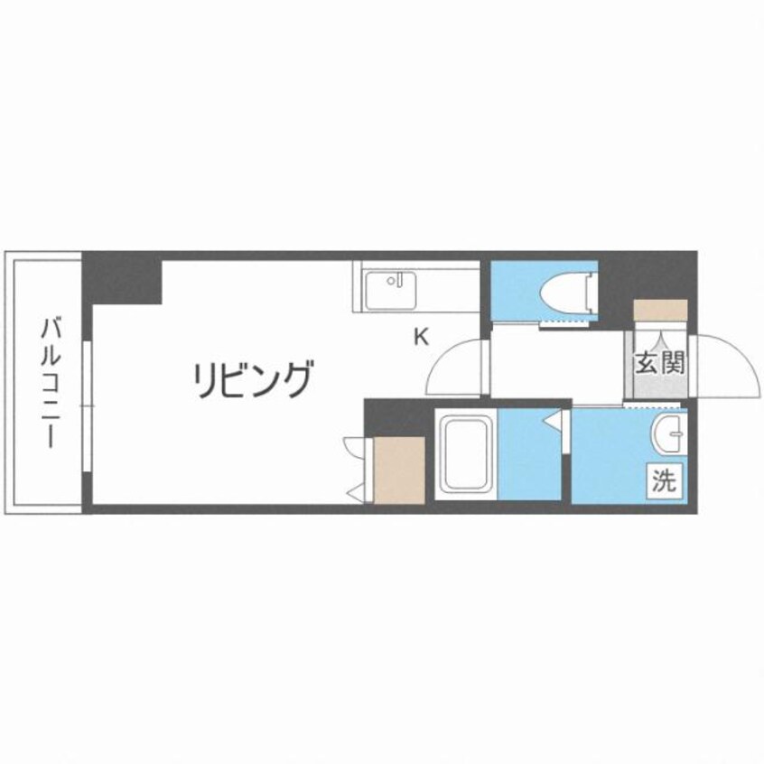 間取図 アルファスクエア北15条