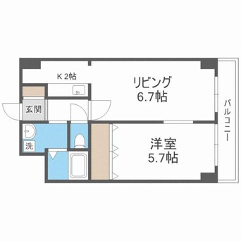 間取図 フォレストハイムN18