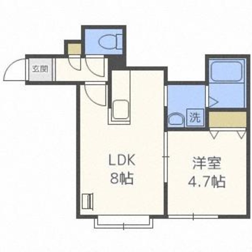 間取図 モンテN26