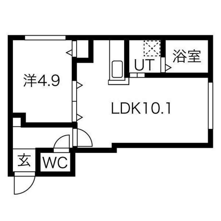 間取図 RJ North23　アールジェイノース23