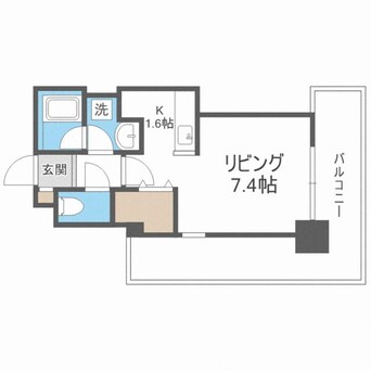 間取図 ビッグパレス北１４条