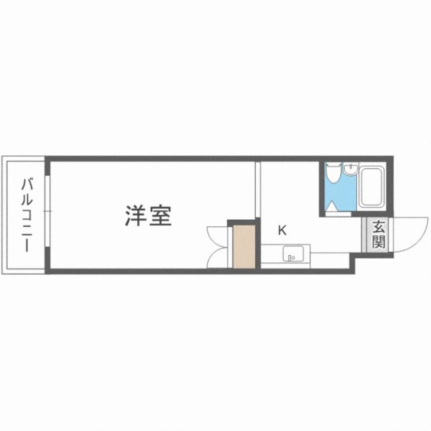 間取図 ノースポール北大前