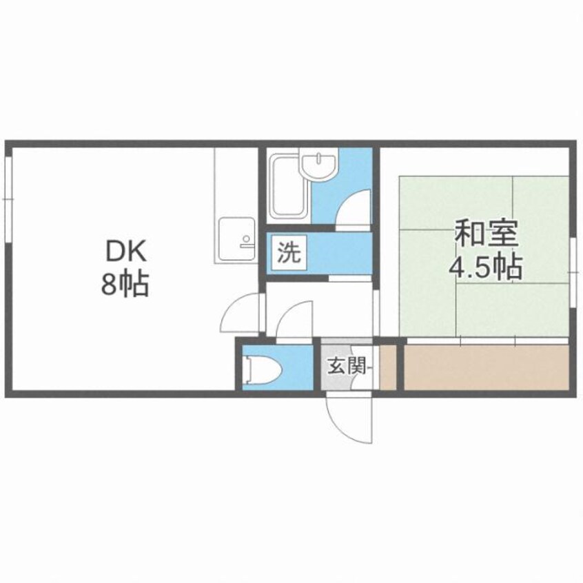 間取図 ティアラTripleOneDEM　ティアラトリプルワンデム