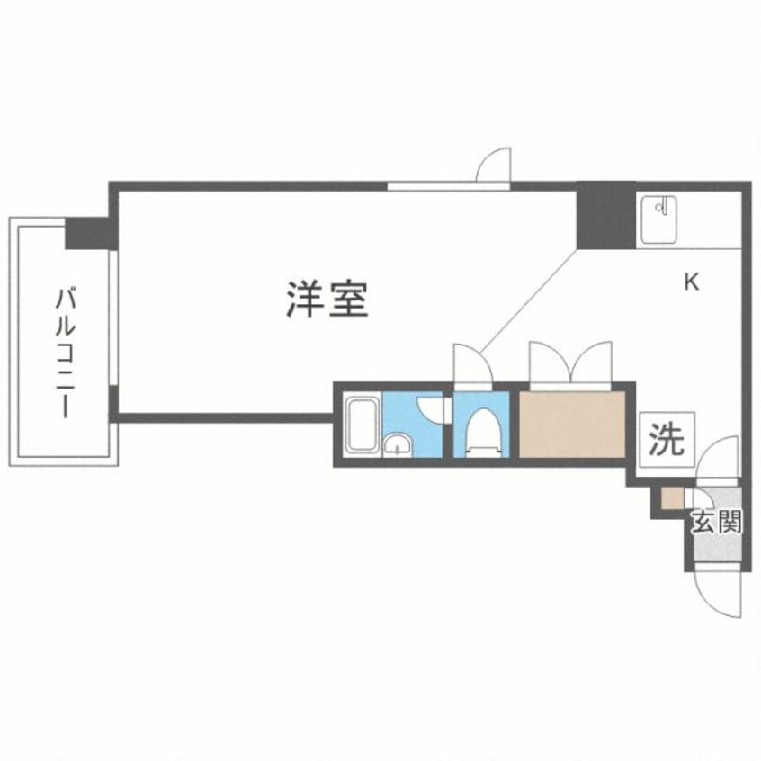 間取図 ＫＯＹＡＳ　Ⅵ　コヤスシックス