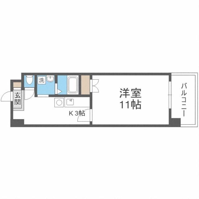 間取り図 ＩＮＧ北大前　イング北大前