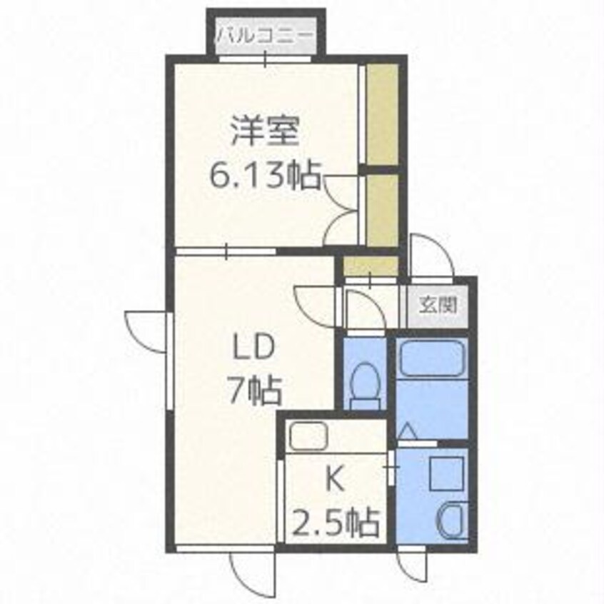 間取図 グランディール