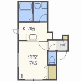 間取図 マンダリン北7条