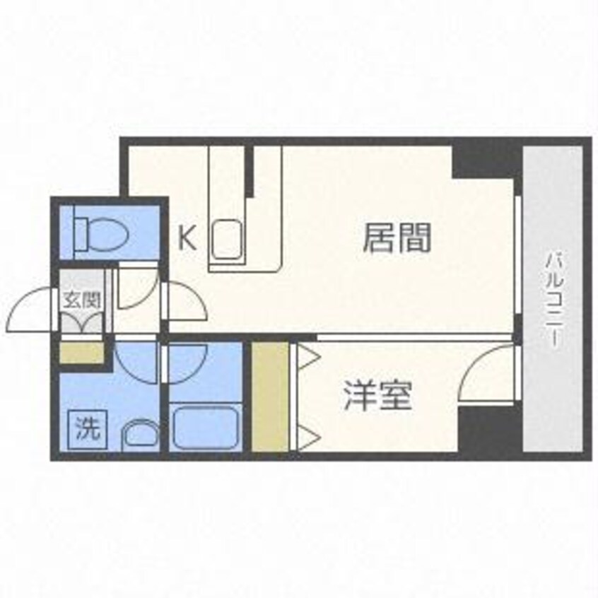 間取図 シティコート北１条