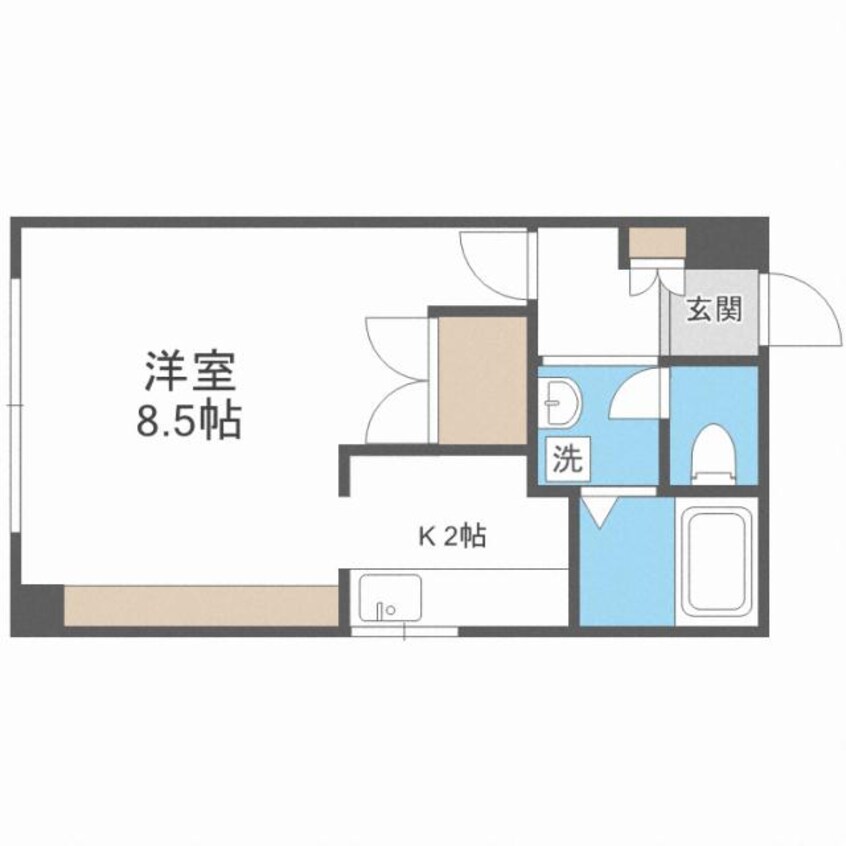 間取図 トミイビル　Ｎｏ．１７