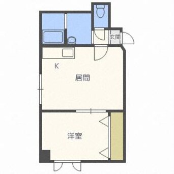 間取図 エルムコートN18