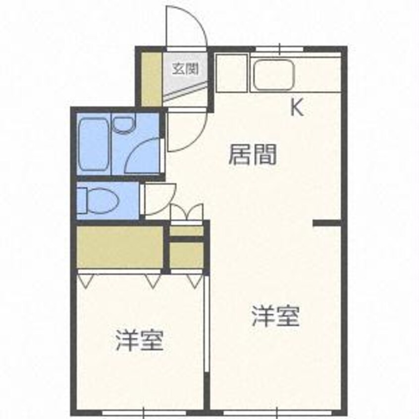 間取図 マンション常盤