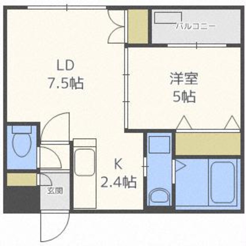 間取図 サンセリテ札幌