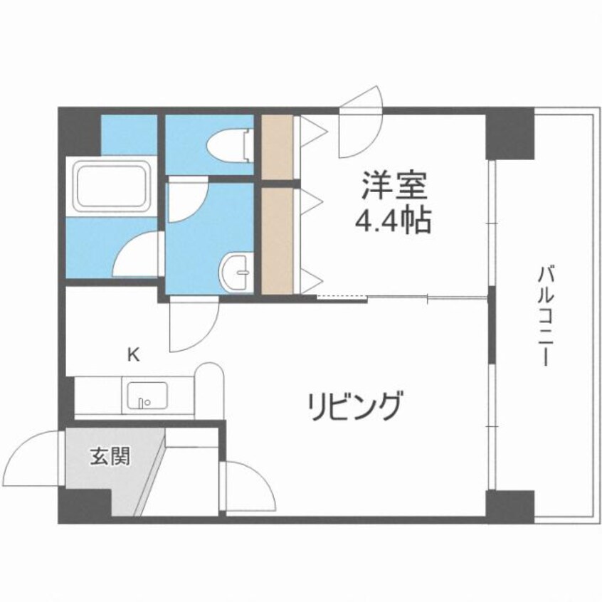 間取図 グランデフィラⅡ