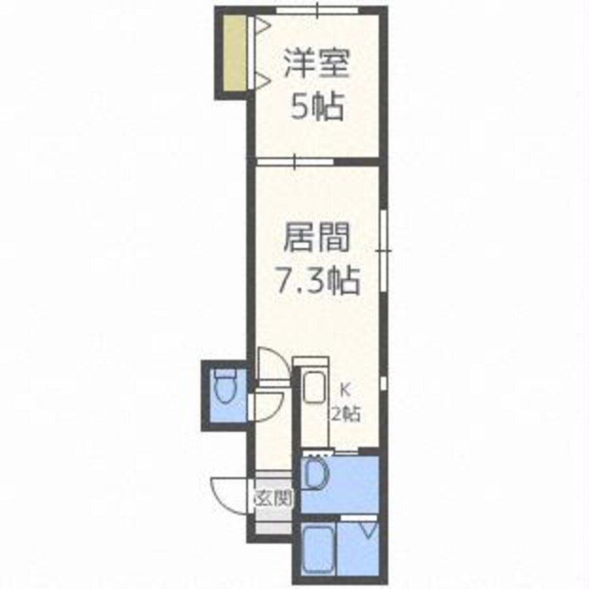 間取図 エスパスデュノール