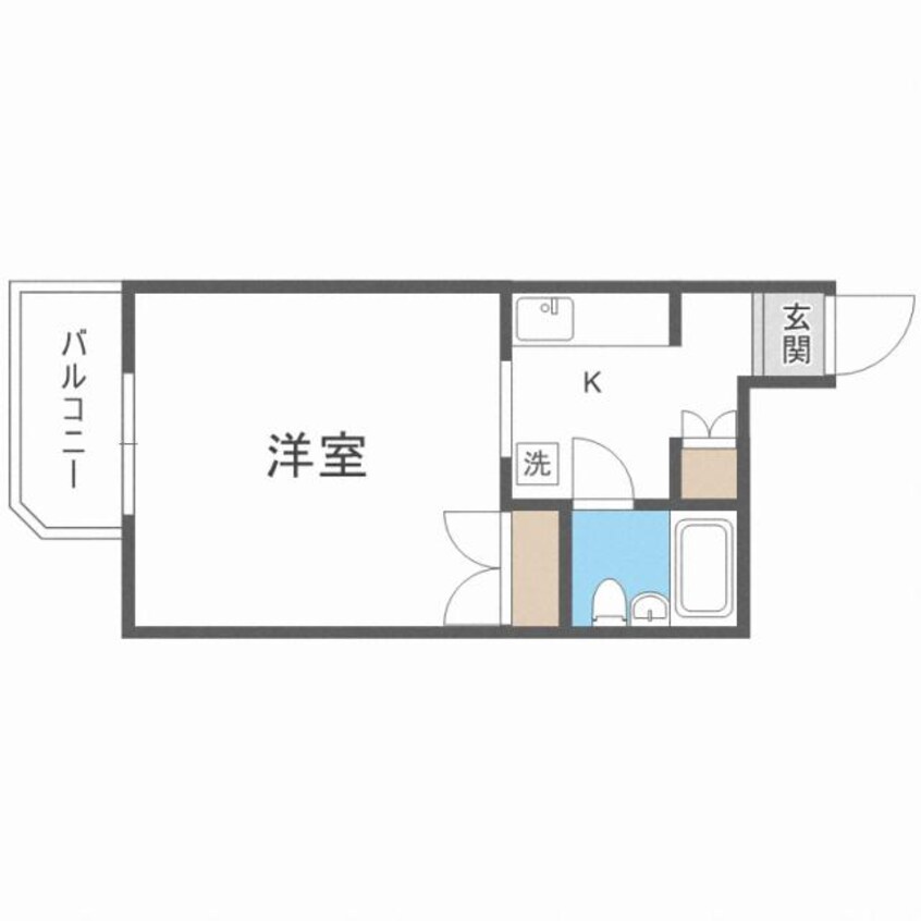 間取図 札幌グランドハイツ