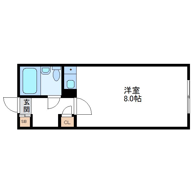 間取り図 サンコーポラス札幌