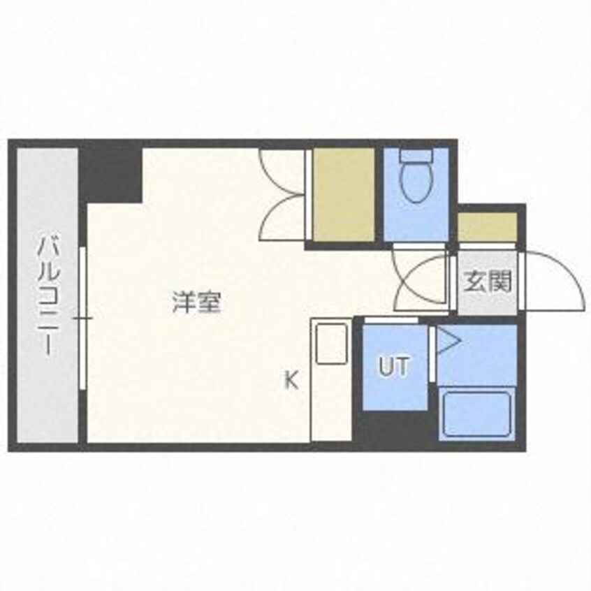 間取図 ドエル札幌北11条