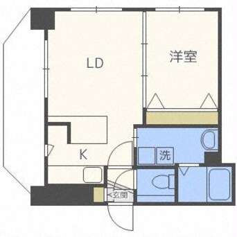 間取図 インペリアル22