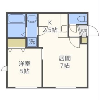 間取図 ADVANCE北１２条