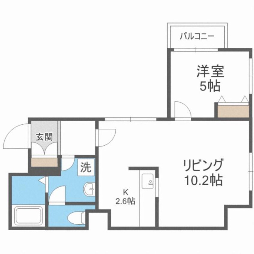 間取図 アリスマナーＢＬＤ