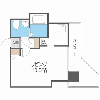 間取図 レジディア札幌駅前