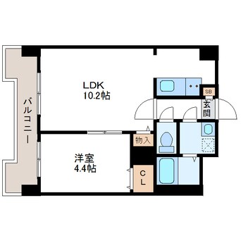 間取図 レジディア札幌駅前