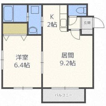 間取図 プレミエール北22条