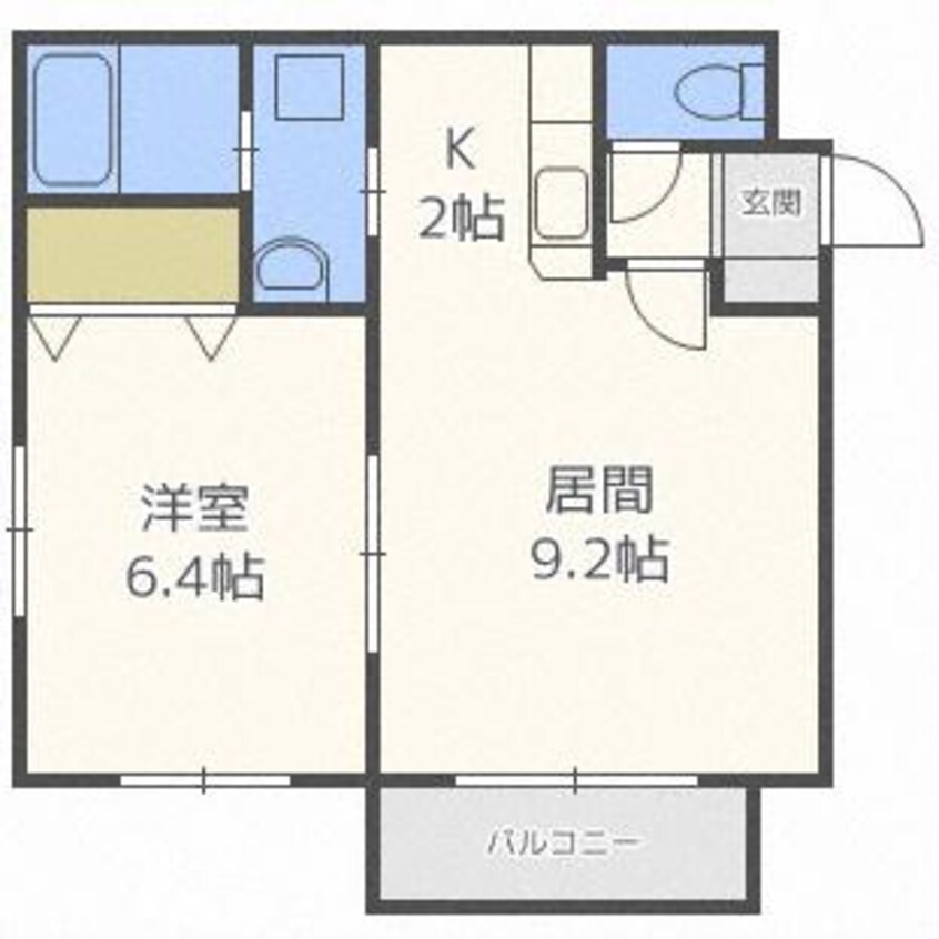 間取図 プレミエール北22条