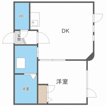 間取図 ノースイング28参番館