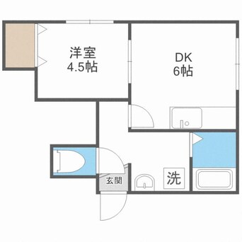 間取図 ELGRAND N28　エルグランドN28