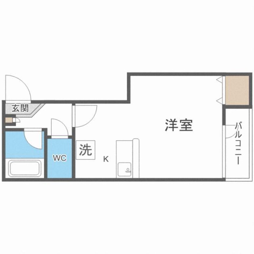 間取図 ベルメゾン北22条