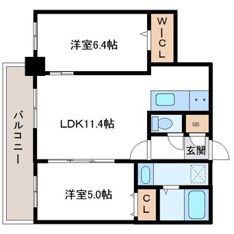 間取図 サムティ桑園レジデンス