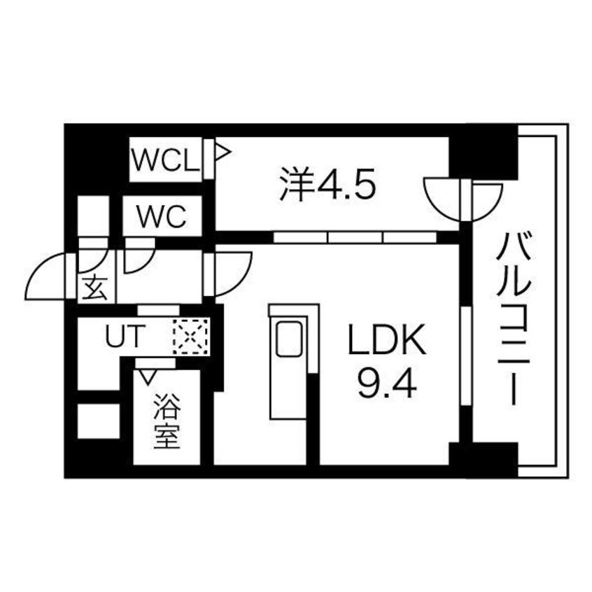 間取図 サムティ桑園レジデンス