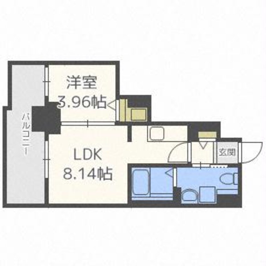 間取図 パシフィックタワー札幌