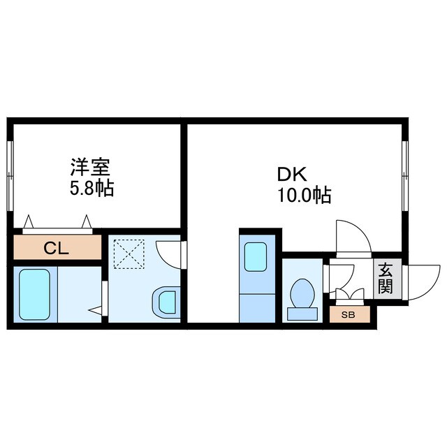 間取り図 ウイング北14条