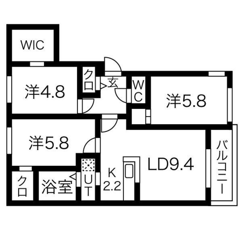 間取図 LOrange　オランジュ