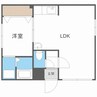 ユタカハイツ 1LDKの間取り