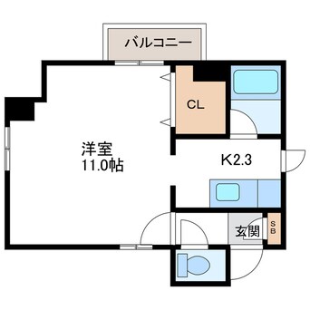 間取図 ラ・モンターニュⅡ