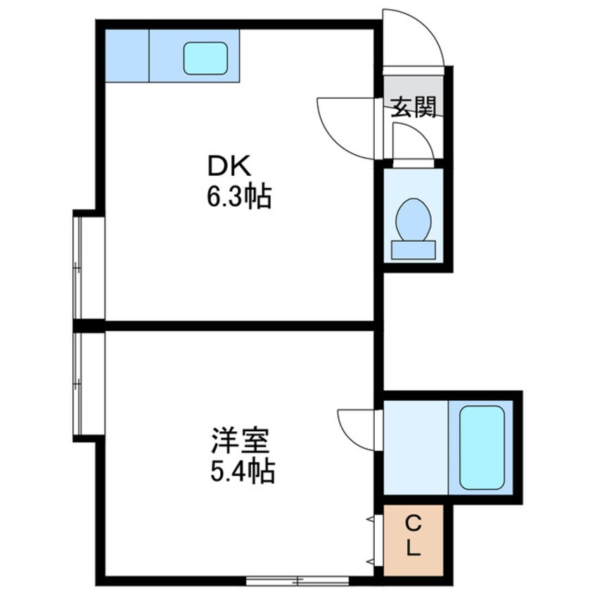 間取図 ラ・メゾン２２