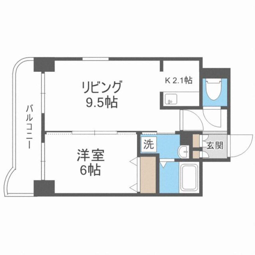 間取図 ティアラN５