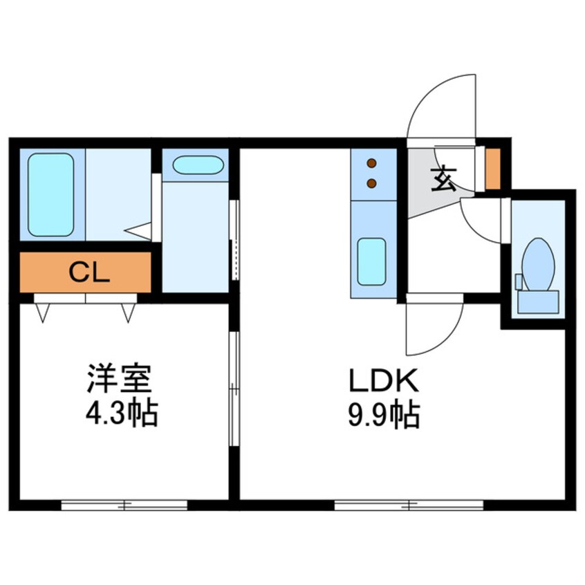 間取図 レジデンス北23条