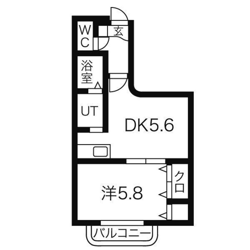 間取図 グレースN34