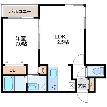 間取図 ノヴァ桑園