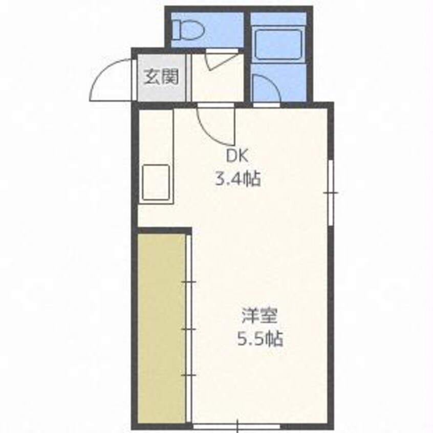 間取図 パストラル北25