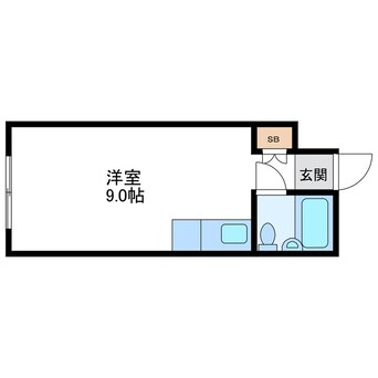 間取図 ジュネスコート22