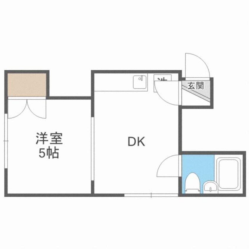 間取図 フェイス北30条