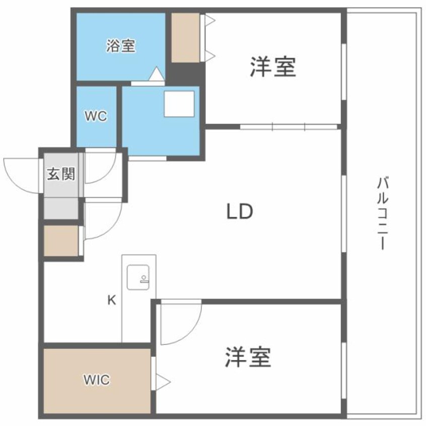 間取図 アルファスクエア北20西4